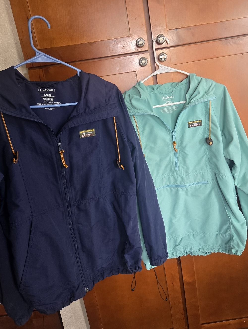 Women's Small L.L. Bean Jackets in Navy & Teal